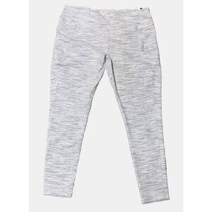 NEW Calia Essential Leggings Womens Size XXL High Rise Jacquard Ivory Tan